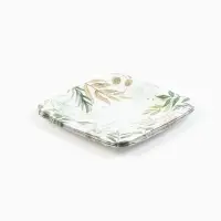 МП Тарелка одноразовая бумажная квадратная "Эко",21 см (10 шт.)