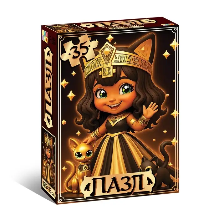 Пазл "Египетская хранительница", 35 элементов