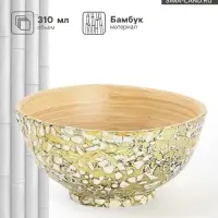 Миска, 12&times;12&times;6 см, бамбук
