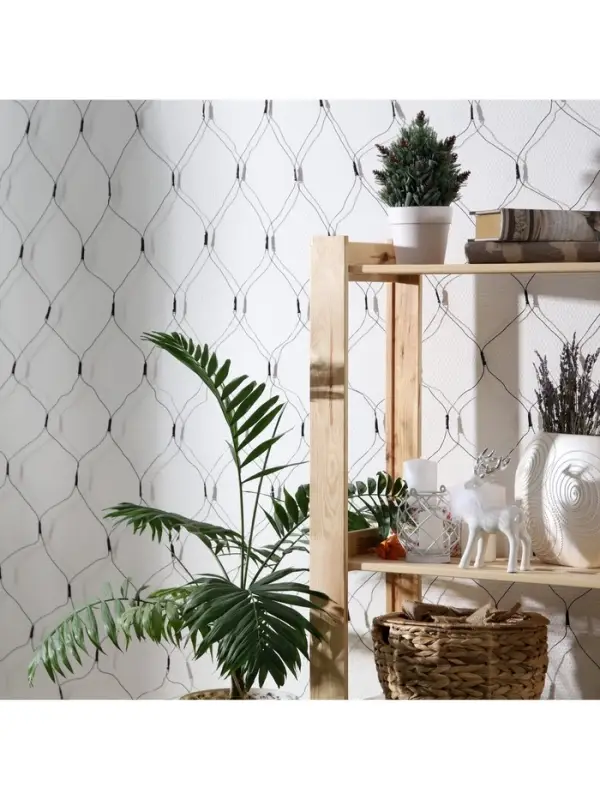 Гирлянда &laquo;Сеть&raquo; 2&times;2 м, IP20, тёмная нить, 224 LED, 8 режимов, 220 В, свечение синее