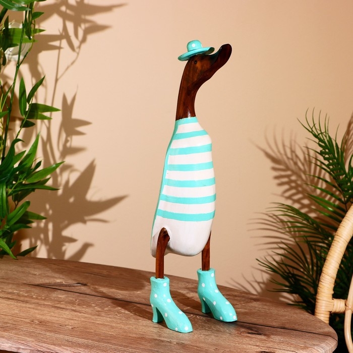 Сувенир Сувенир "Утка в мятном" дерево 45 см