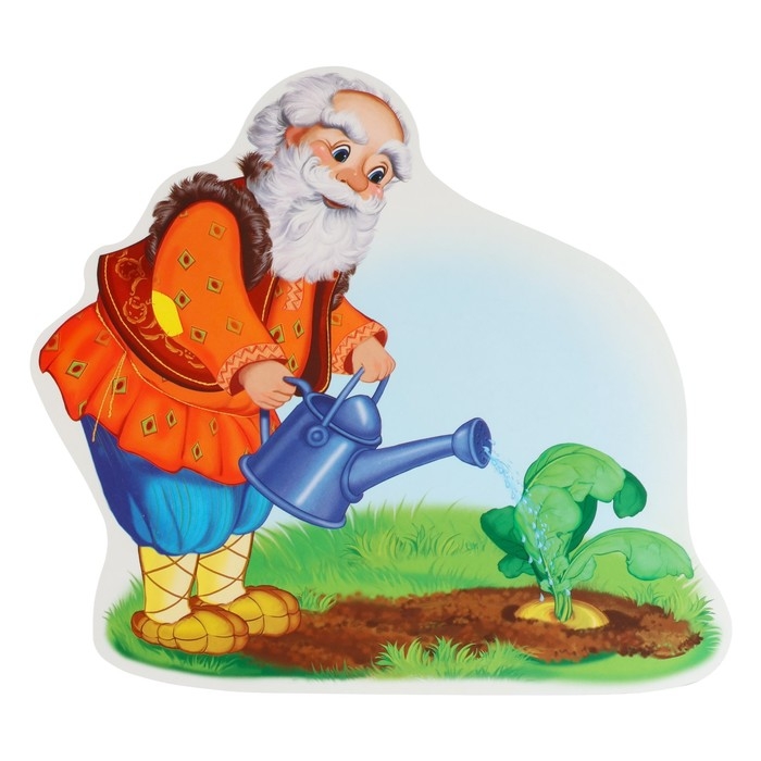 Набор украшений на скотче Набор украшений на скотче "Герои сказки Репка" 10 штук