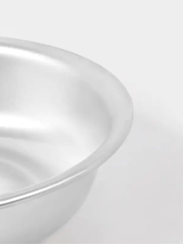 Таз алюминиевый, 14 л, d=45 см, толщина 1.75 мм, серебристый