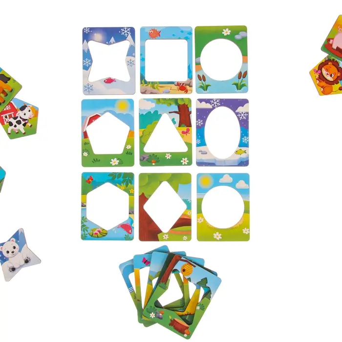 Досочки Сегена Лесная мастерская &laquo;Кто где живёт&raquo;