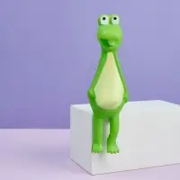 VETTA Игрушка для домашних животных, ПВХ, 23х6,5 см, лягушка