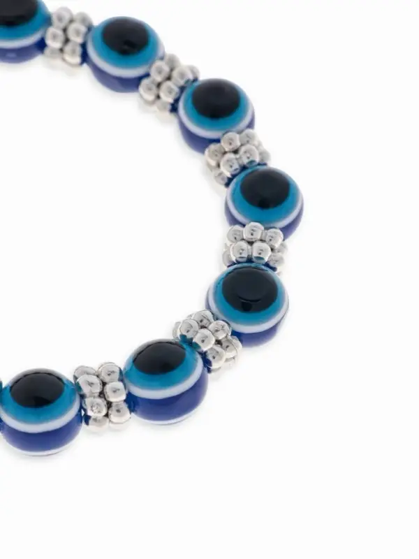 Браслет-оберег &laquo;На счастье&raquo;, глазик, синий