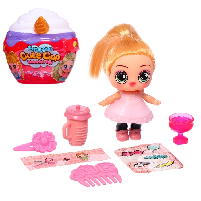 Игрушка-сюрприз «Супер-сюрприз», куколка с аксессуарами Игрушка-сюрприз «Супер-сюрприз», куколка с аксессуарами