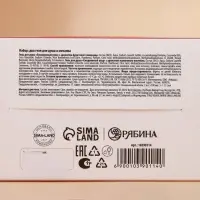 Новогодний подарочный набор косметики &laquo;Мечтай&raquo;: гель для душа 2&times;100 мл и мочалка для тела, URAL LAB