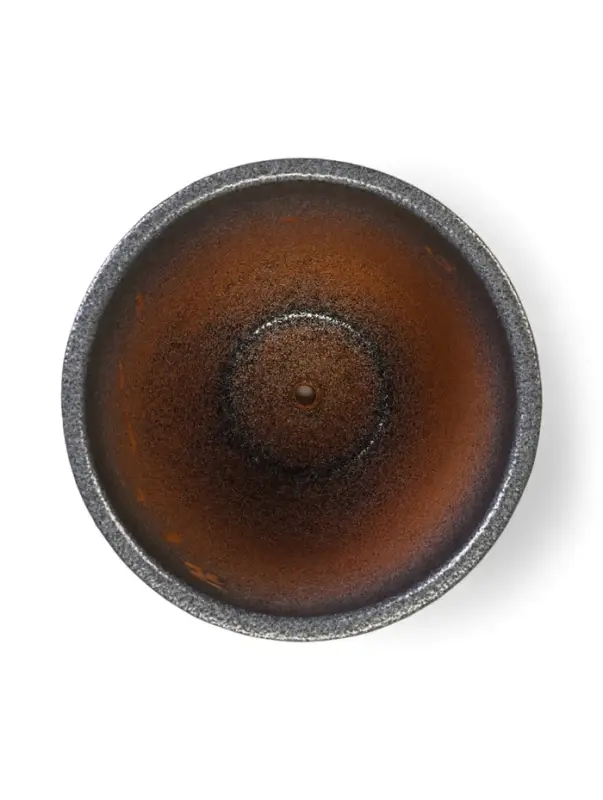 Горшок цветочный с поддоном 2,4 л, керамика  Горшок цветочный с поддоном 2,4 л, керамика "Шагрень" (М)