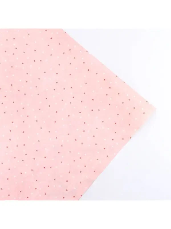 Бумага упаковочная двухсторонняя крафтовая &laquo;Цветы&raquo;, 70&times;100 см