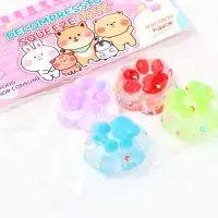 Сквиш антистресс - игрушка &laquo;Лапки&raquo;, 4 шт.