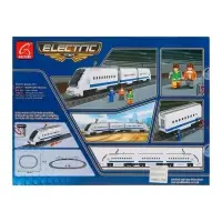 Конструктор &laquo;Ж.Д. Сапсан&raquo; Ausini, ездит по рельсам, работает от батареек, 645 деталей