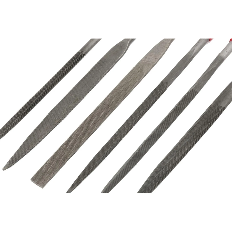 Набор надфилей 160х4 мм, 6 шт обрезиненные рукоятки Matrix 15816