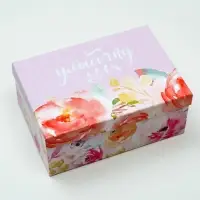 Набор подарочных коробок 10 в 1 &laquo;Цветы&raquo;, 30.5&times;20&times;13 - 12&times;6.5&times;4 см