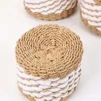 Корзины для хранения Craftel, набор 3 шт.: 15&times;13, 18&times;14, 21&times;15 см, ручной работы