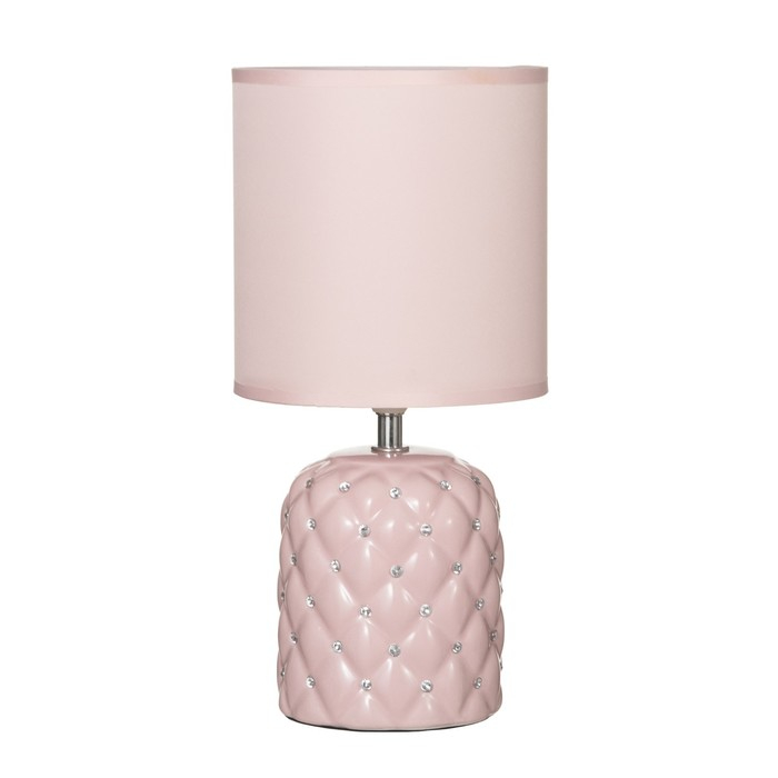 Лампа настольная 7555104TL/1 E14 40Вт розовый 16х16х33 см RISALUX