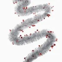 Мишура новогодняя &laquo;Зимнее волшебство. Переплёт&raquo;, звездочки, d=5 см, 200 см, МИКС