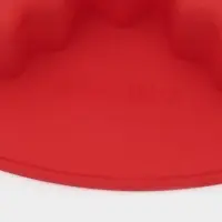 Форма для выпечки новогодняя Доляна &laquo;Снежинка&raquo;, силикон, 23&times;3.5 см, красная