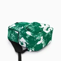 Рюкзак молодёжный на молнии, с карманами, размер 30&times;13&times;42 см, зелёный