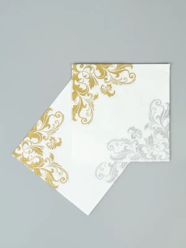 Салфетки бумажные трёхслойные «Кантата», 33х33, 20 шт Салфетки бумажные трёхслойные «Кантата», 33х33, 20 шт