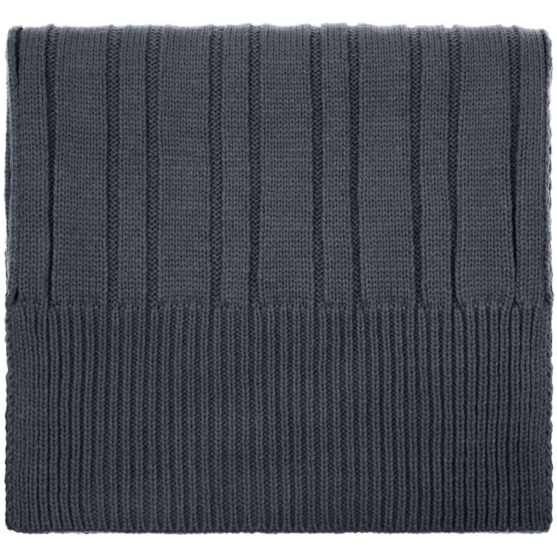 Шарф Knit Beat, серый (графит)