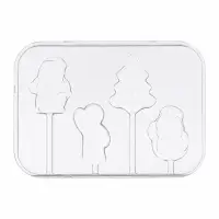 Кондитерский конструктор. Шоколадные Леденцы Новогодние 50 г