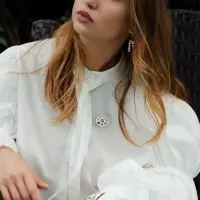 Брошь &laquo;Краски&raquo;, палитра, цветная в золоте