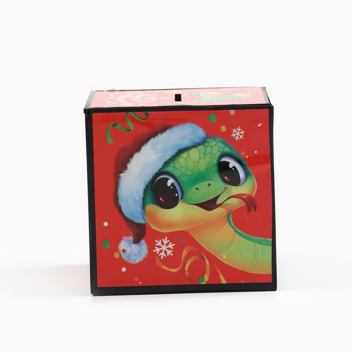 Копилка новогодний подарок «Новый год: Счастья в новом году » 7 х 7 см Копилка новогодний подарок «Новый год: Счастья в новом году » 7 х 7 см