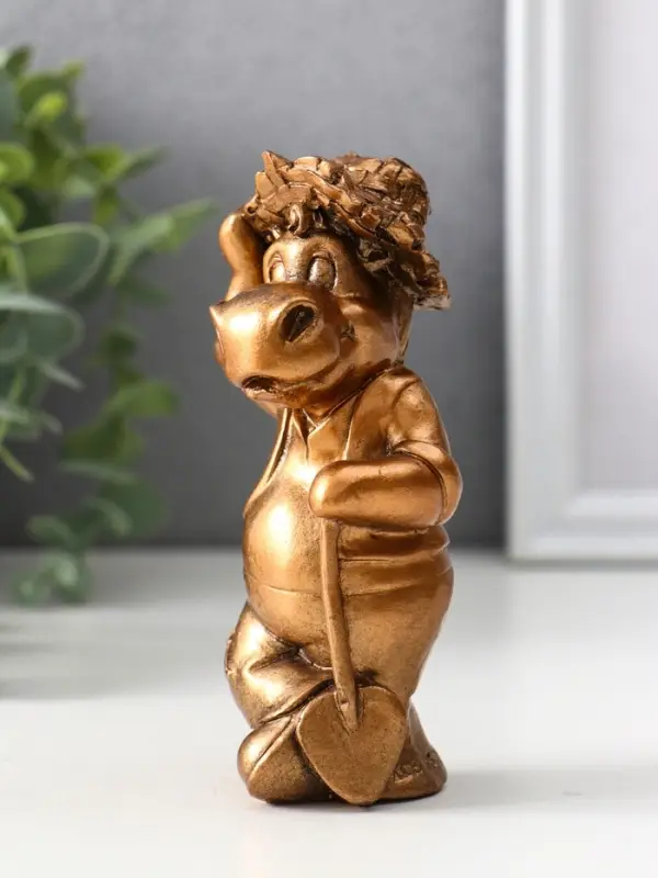 Фигура «Конь дачник», 12×6×6 см, бронза