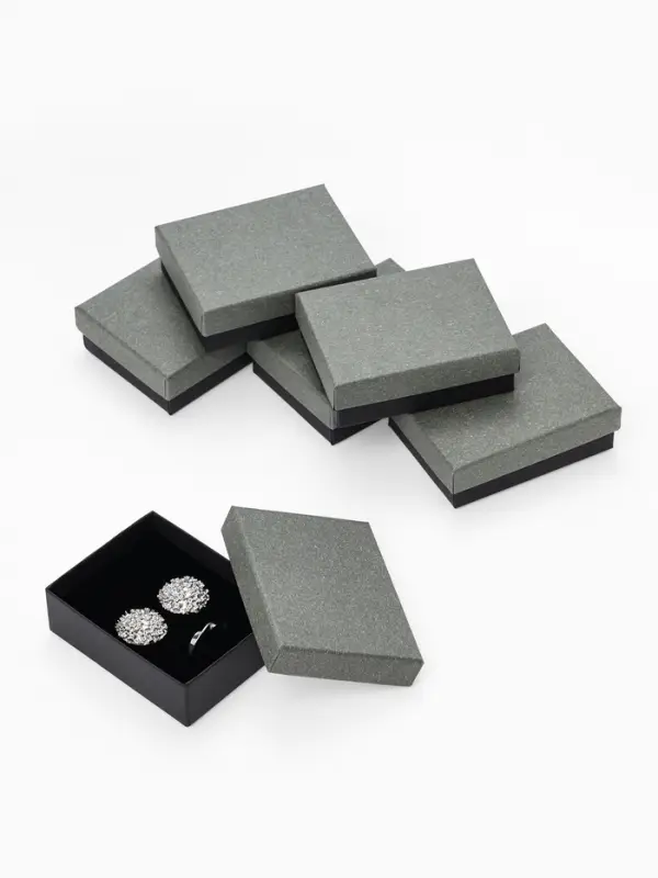 Набор коробочек подарочных 6 шт. под набор &laquo;Лофт&raquo;,7&times;9 см, цвет серый (10803648)