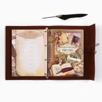 Родословная книга &laquo;Наш род&raquo;, с пером, 56 листов, коричневый, 35&times;25 см