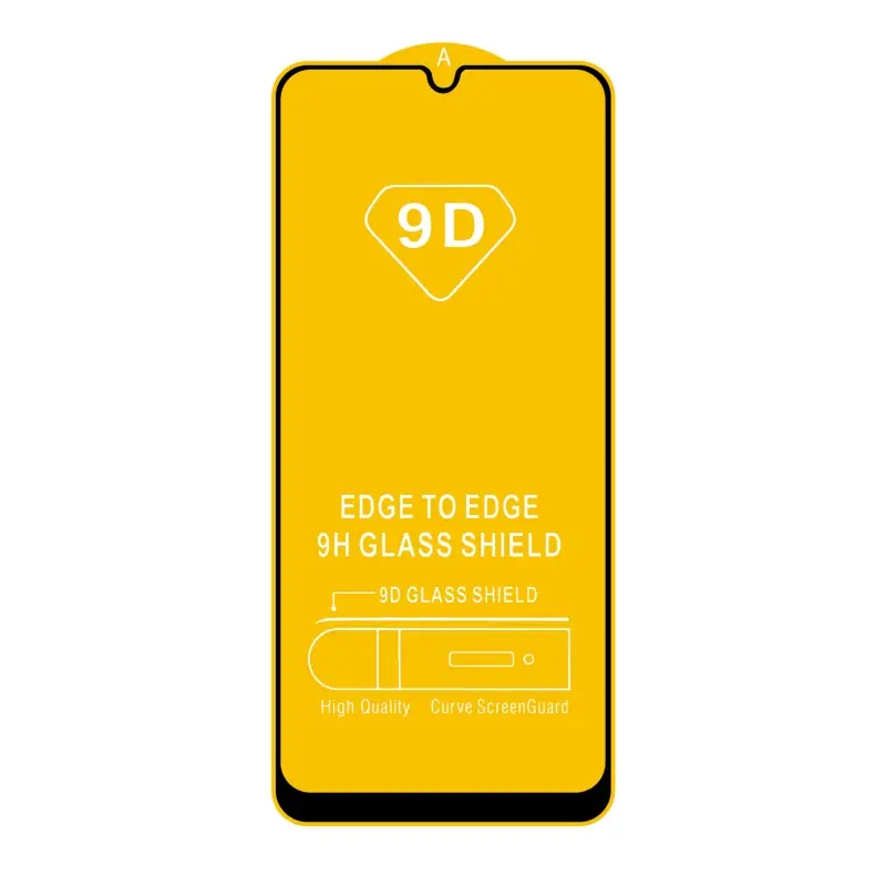 Защитное стекло Samsung A31/A32  4G (A325) с рамкой 9H Full Glue без упаковки (25 шт./уп.)