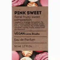 Парфюмерная вода женская Vegan Love Studio Pink Sweet, 50 мл (по мотивам Pink Sugar (Aquolina)