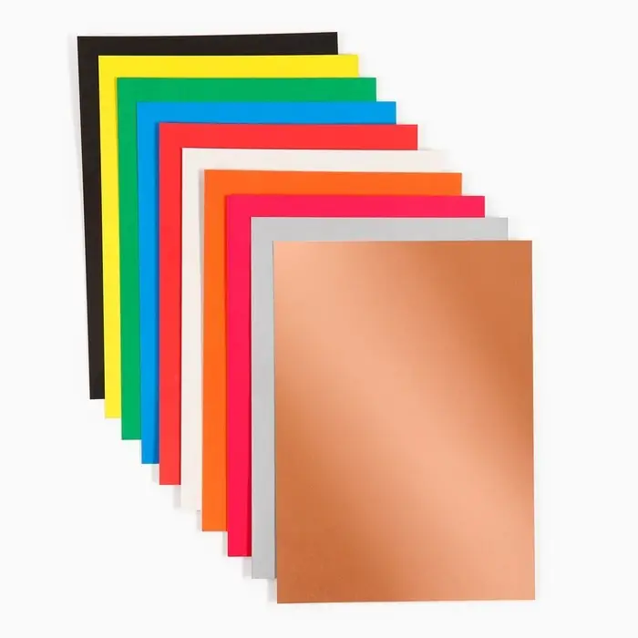 Цветной картон, А4, 10 листов, 10 цветов, немелованный, односторонний, в папке, 220 г/м&sup2;, &laquo;Щенячий патруль&raquo;