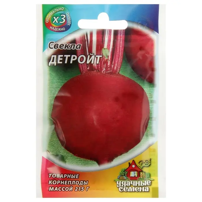 Семена Свекла &laquo;Детройт&raquo;, 2 г, серия ХИТ х3