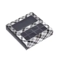 Коробка для 8 конфет шоколад, с окном, &laquo;Мужской&raquo; 17.7&times;17.8&times;3.8 см