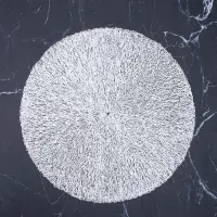 Салфетки сервировочные на стол Доляна &laquo;Соломка&raquo;, d=38 см, 4 шт., белые