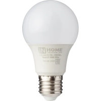 Лампа светодиодная LED-A60-VC 10Вт 230В Е27 4000К IN HOME