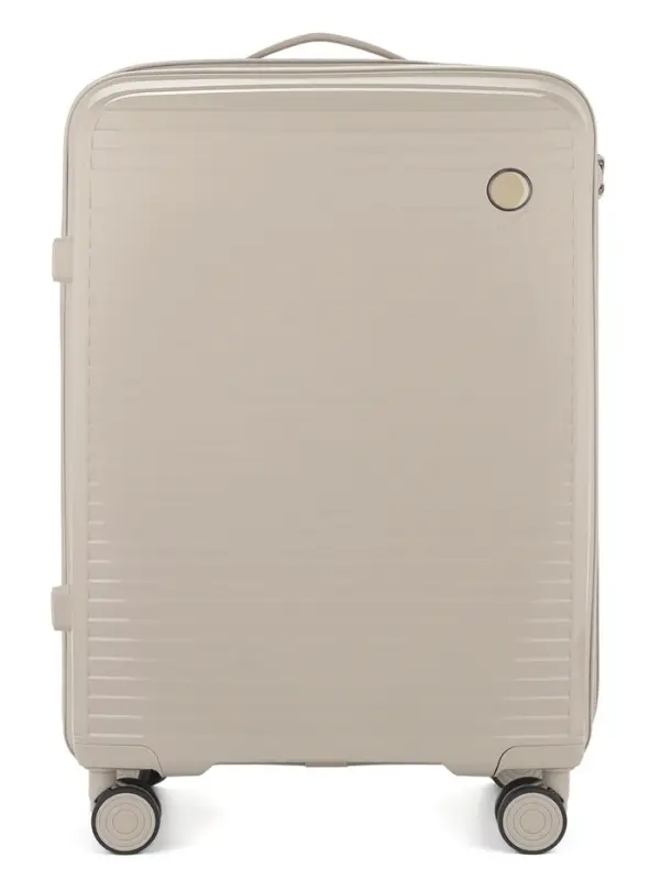 Чемодан на колёсах, 24", кодовый замок, 40&times;24&times;65 см, светло-бежевый