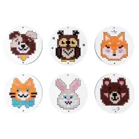 Набор для творчества. Вышивка по деревянным трафаретам "Портретная галерея"