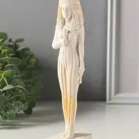 Фигурка гипс &laquo;Богиня Египта&raquo;, 19.5&times;4 см, белая с позолота