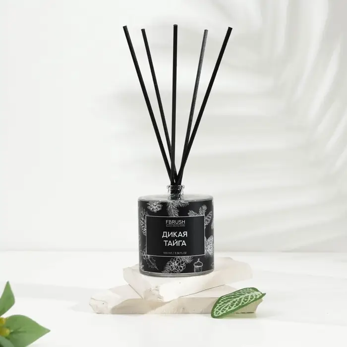 Диффузор ароматический BLACK AROMA HOME Диффузор ароматический BLACK AROMA HOME "Дикая тайга", 100 мл