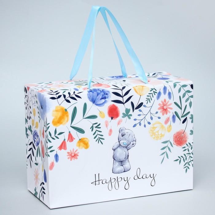 Пакет-коробка  Пакет-коробка "Happy Day", Me To You, 20x28x13 см, упаковка, Me To You