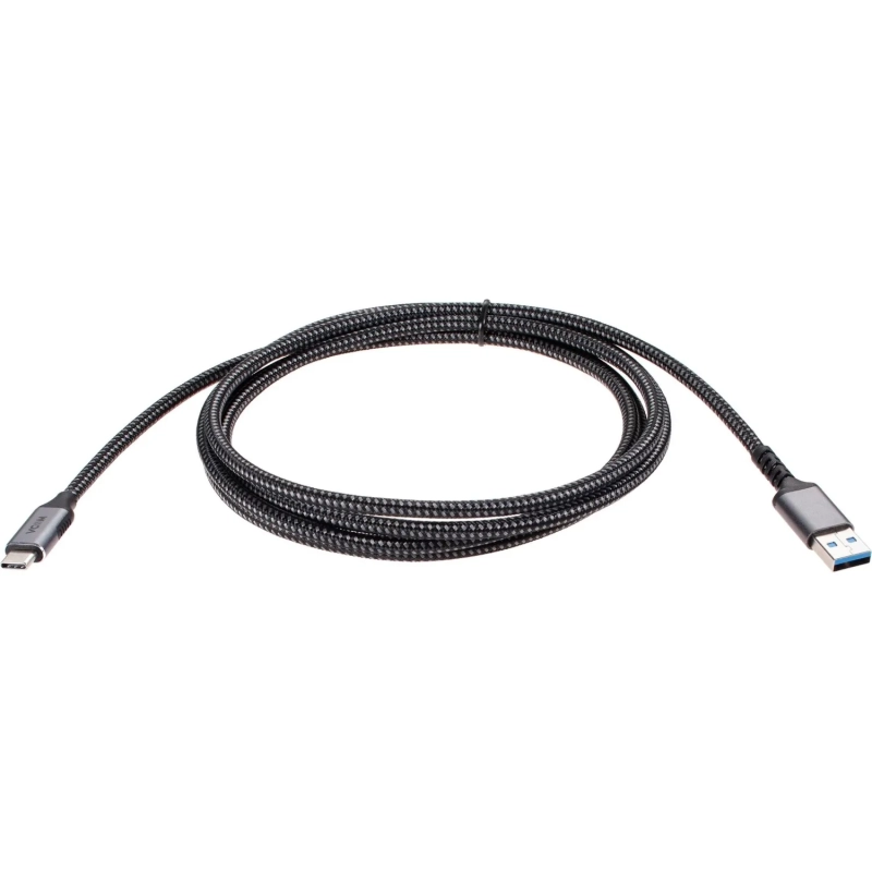 Кабель USB3.2 Gen2, AM->CM, 10Gbs, All Shell 2м VCOM <CU401M-2M