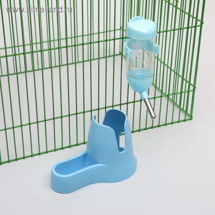 Комплекс для грызунов с кормушкой и поилкой 80 мл, микс цветов Комплекс для грызунов с кормушкой и поилкой 80 мл, микс цветов