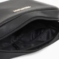 Сумка женская кросс-боди TEXTURA на молнии, 20&times;7&times;15 см, чёрная