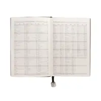 Ежедневник недатированный формат А5, 80л, линия, с ручкой, подар коробка, Черный