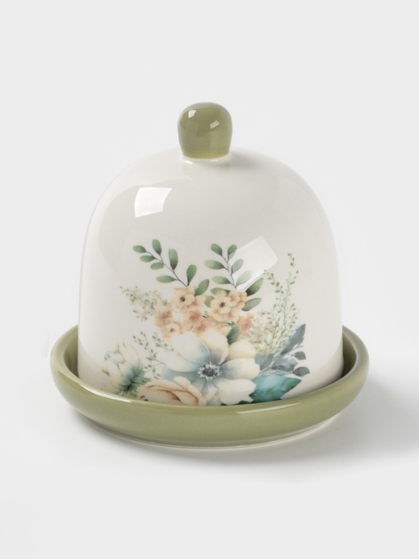 Лимонница Доляна  Лимонница Доляна "Цветы" цвет белый   9x9 см