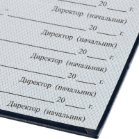 Бланк Билет учащегося 9,5см х 6,5см, твердая обложка, бумвинил, синий