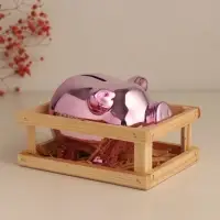 Копилка для денег &laquo;Хрюша в загоне. Не ставь мне рамки. Жизнь без границ&raquo;, керамика, 15.5&times;11.7&times;9.5 см